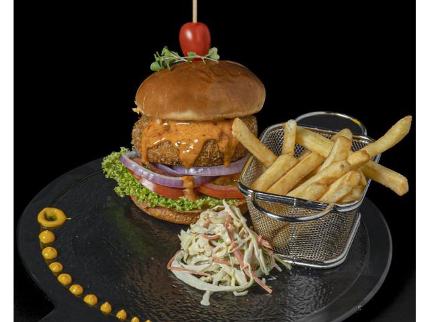 Exotic Vegetarian Burger