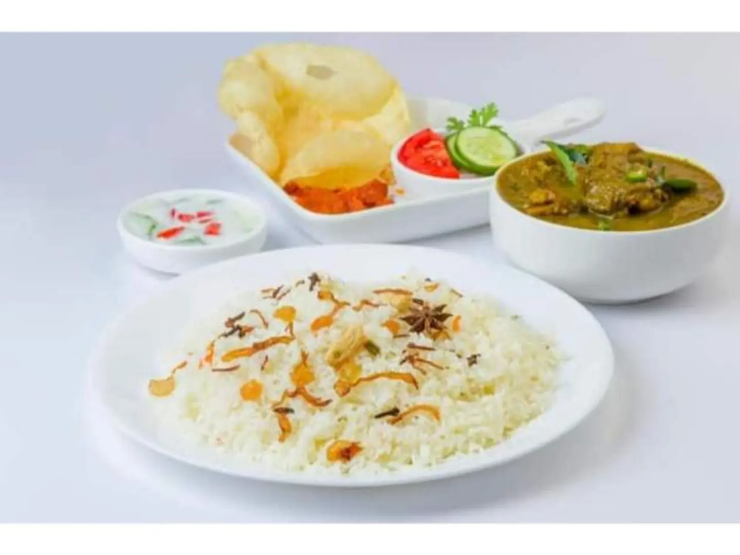 Chicken Barma With Basmati Rice