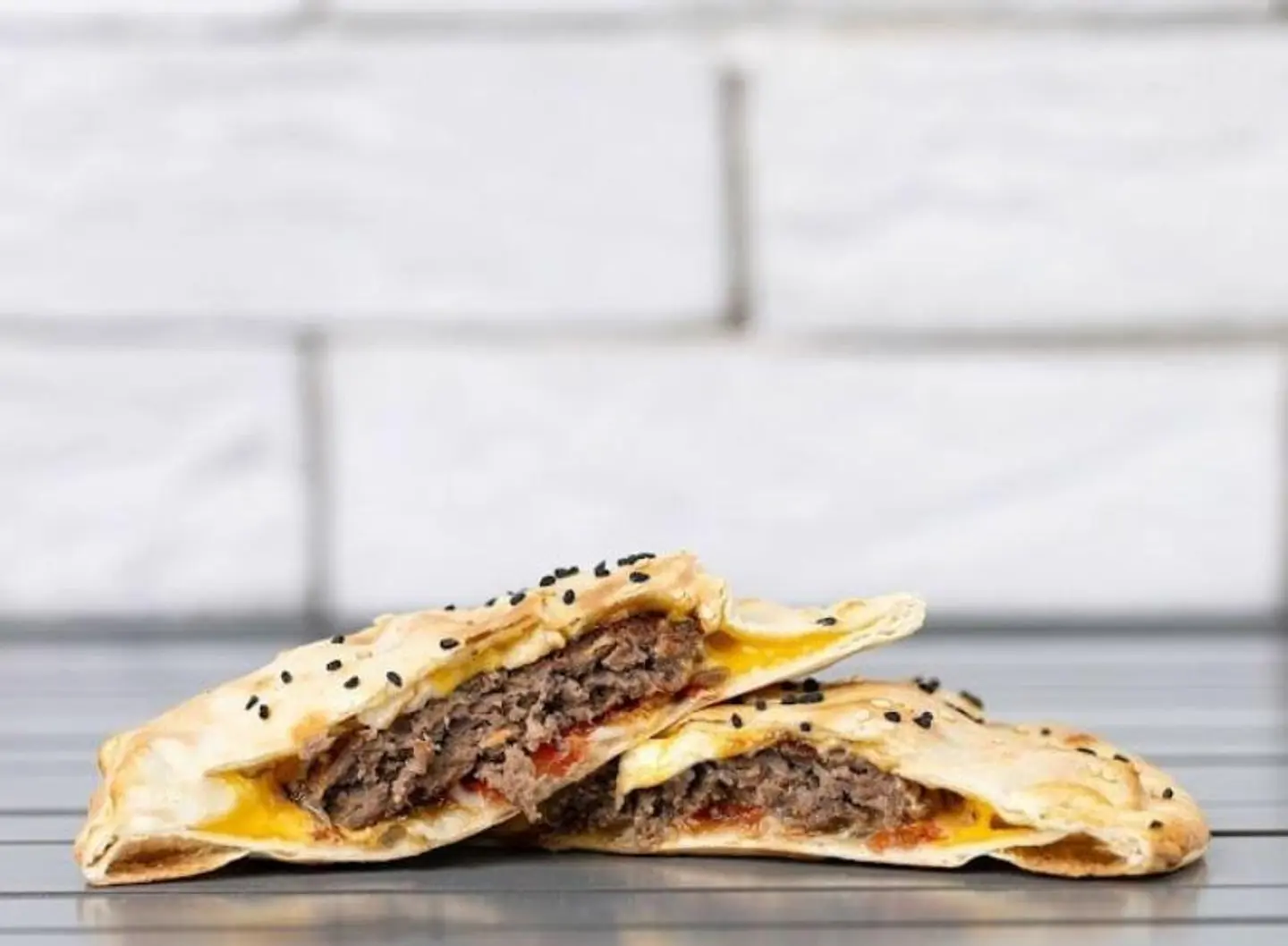 Tortilla Meat Burger