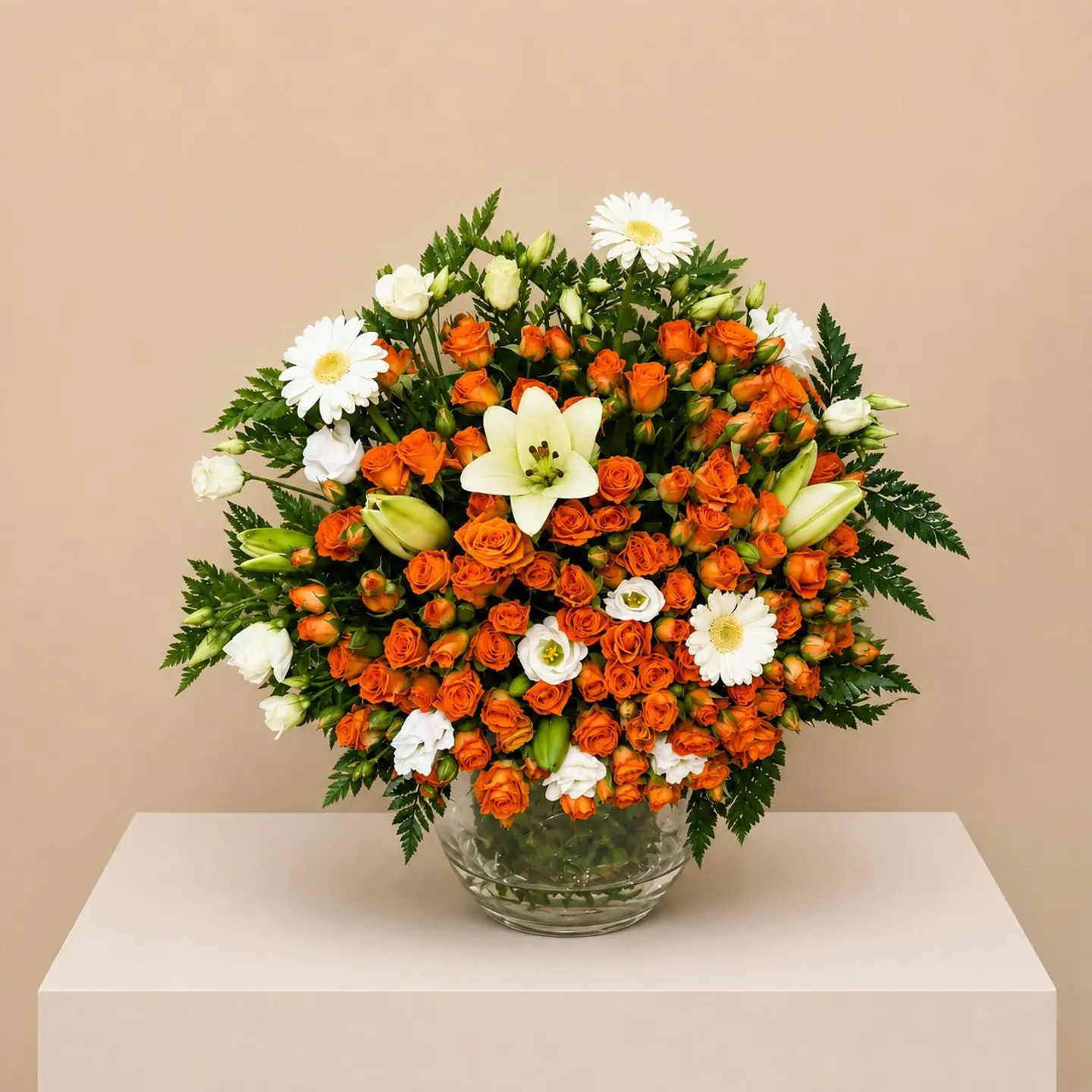 Orange Beauty With Gerbera