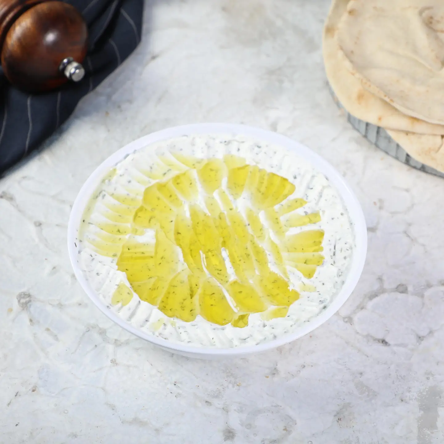 لبنة بالثوم