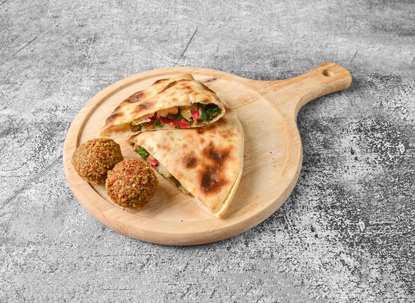 فطيرة فلافل