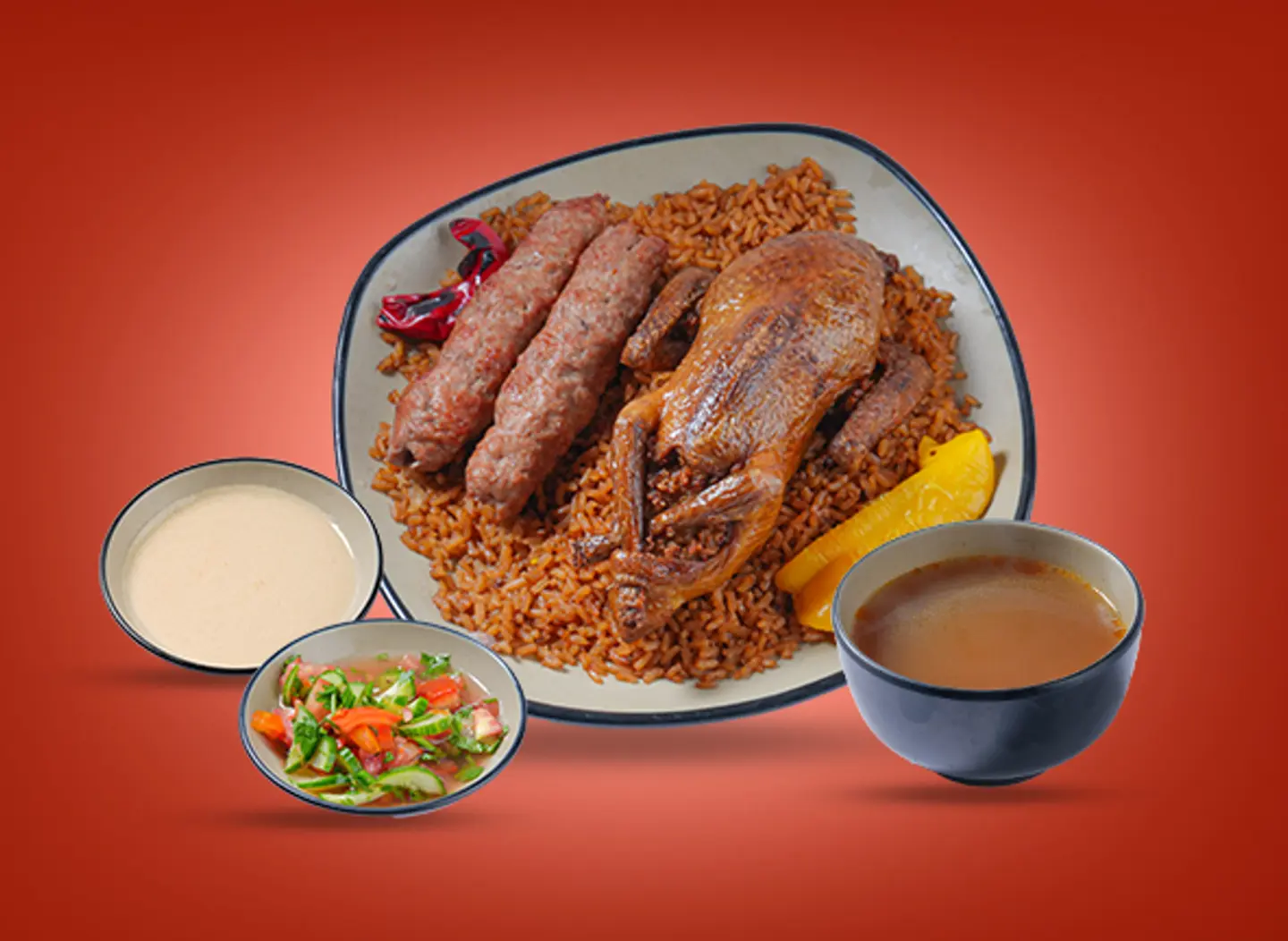 عرض حمام وكفتة