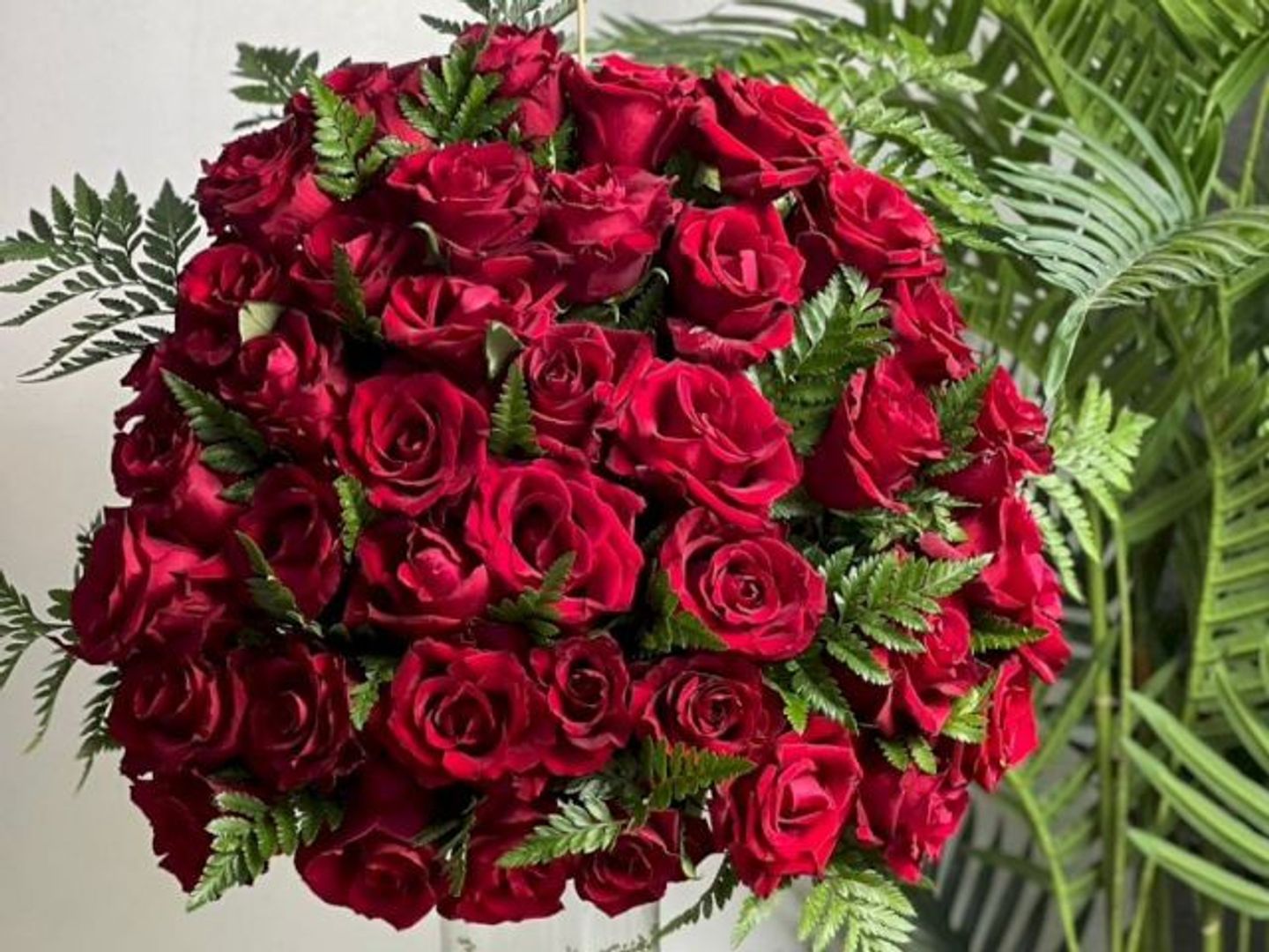 Red Rose Vase