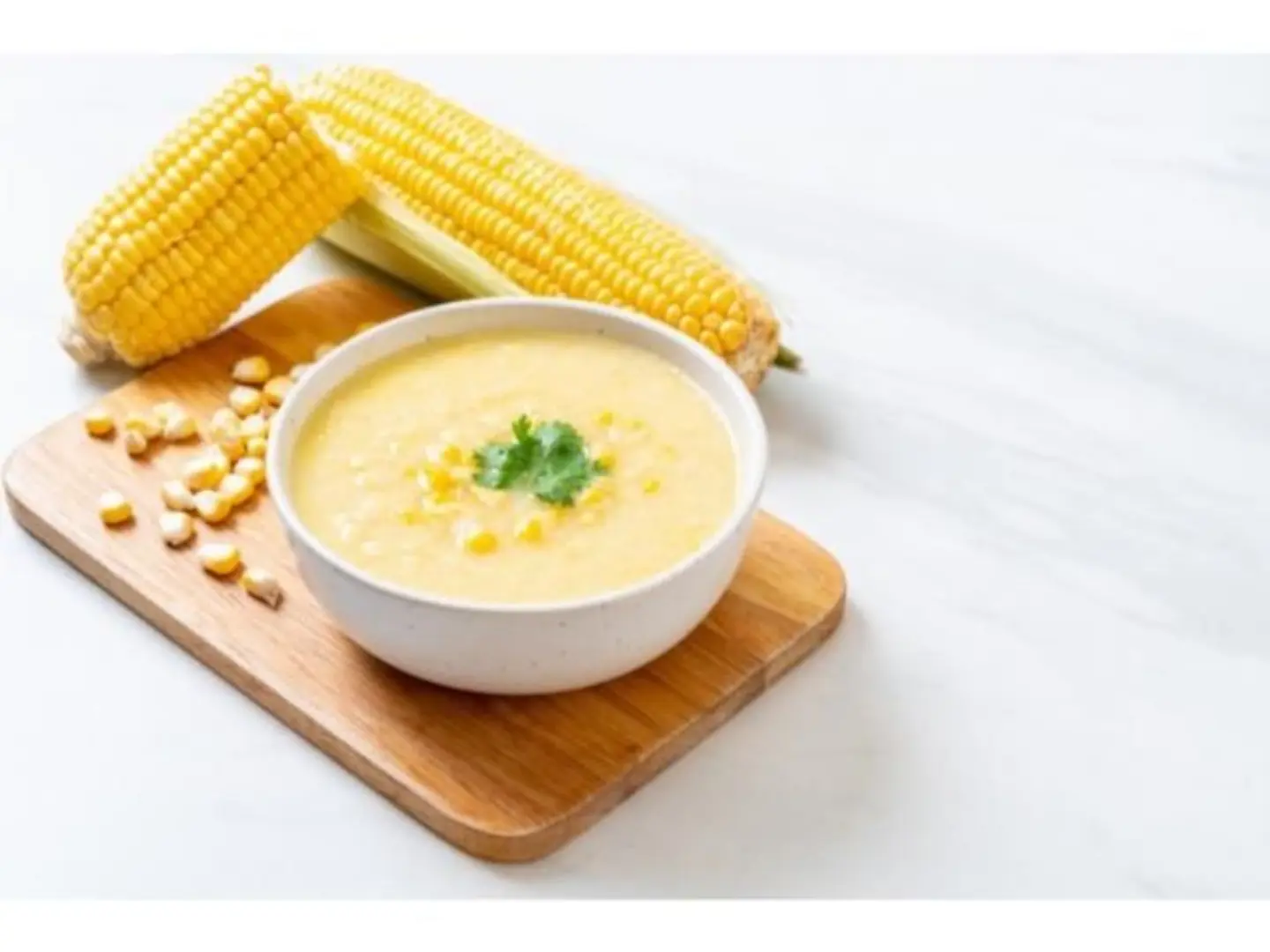 شوربة الخضار بالذرة الحلوة