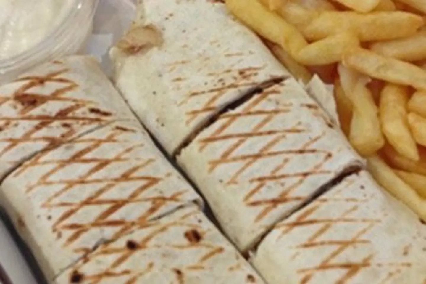 ساندوتش شاورما عربي دبل