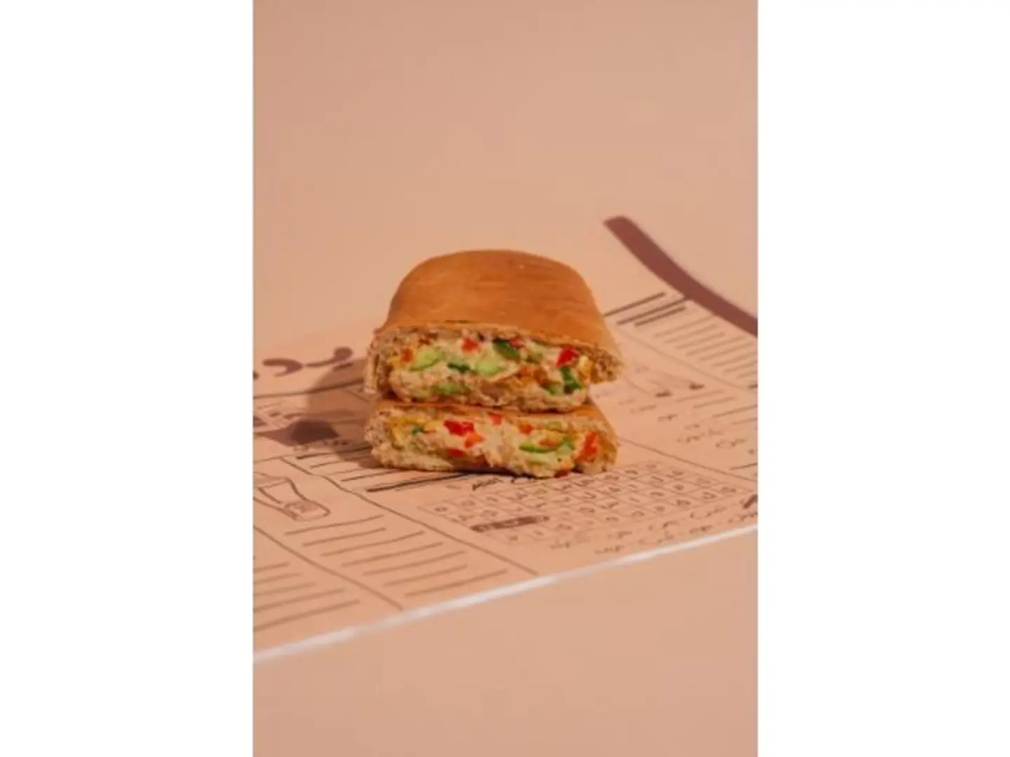 ساندوتش تونة سبايسي