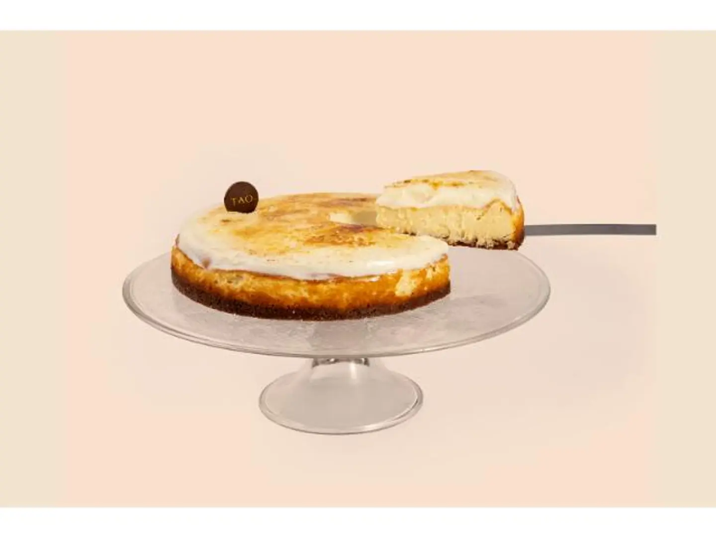 Cream Brulee Cheese Cake