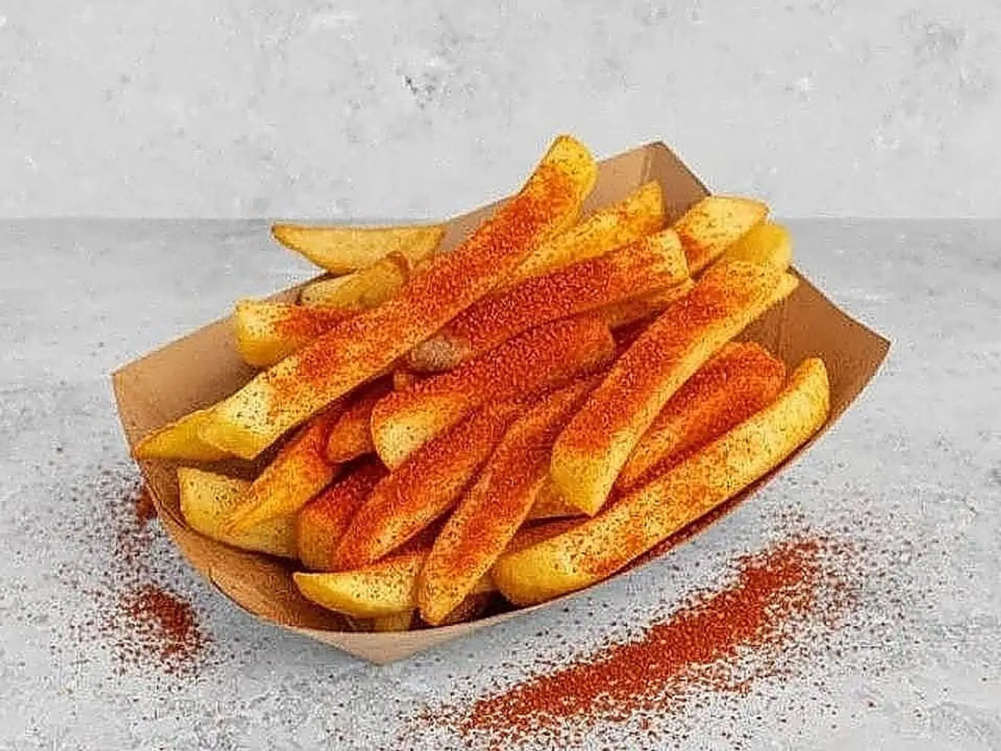 Spicy French Fries Large