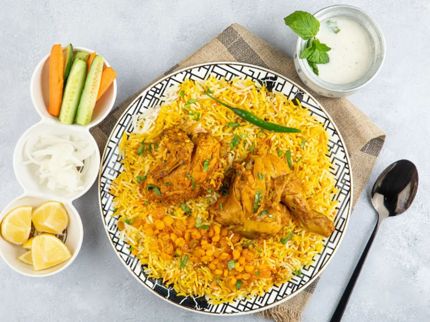 أرز كابلي دجاج