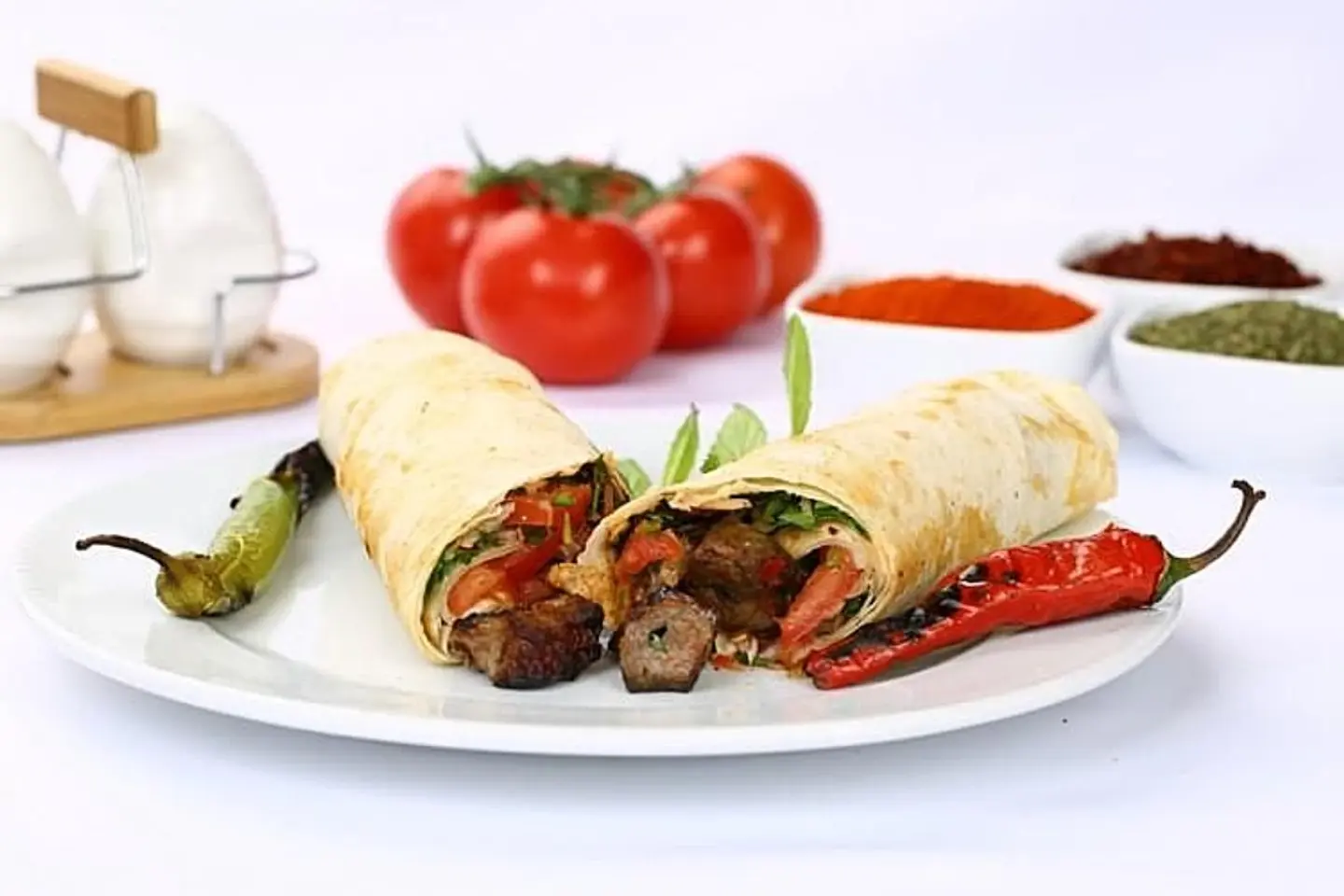 Liver With Tomatoes Sandwich