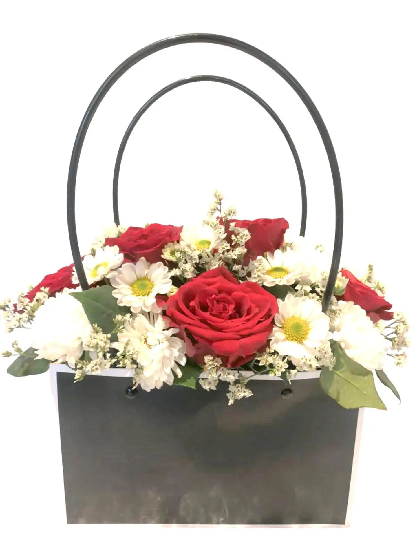 شنطة ورد طبيعي