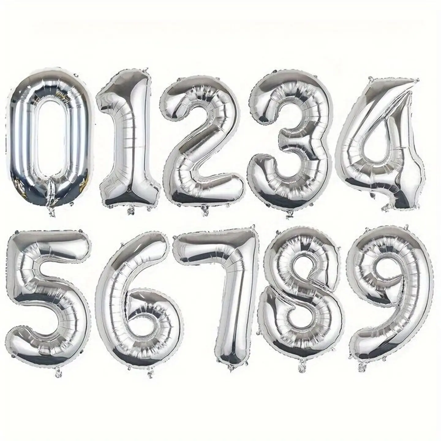 Big Number Helium Foil Balloon