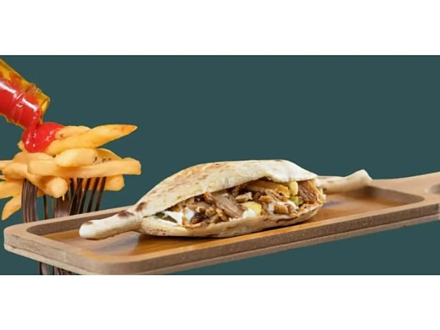 شاورما خبز عراقي
