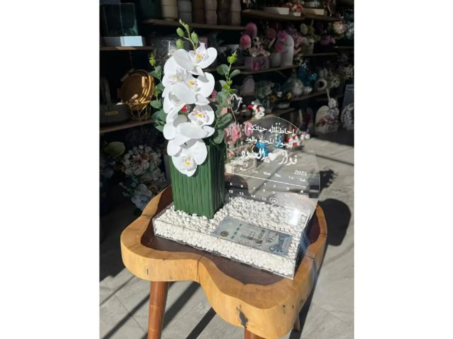 ستاند زواج ورد صناعي١