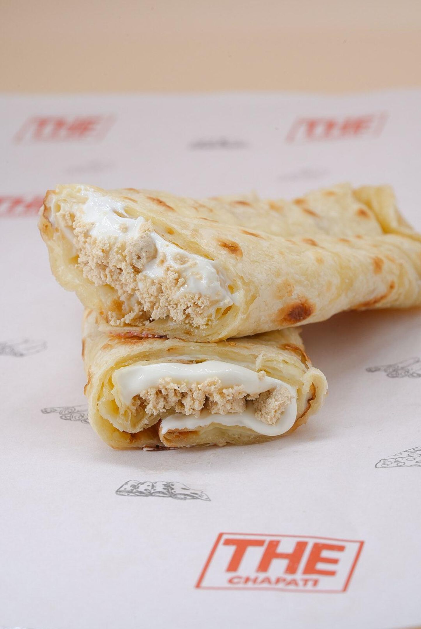 Chapati White Cheese With Halva