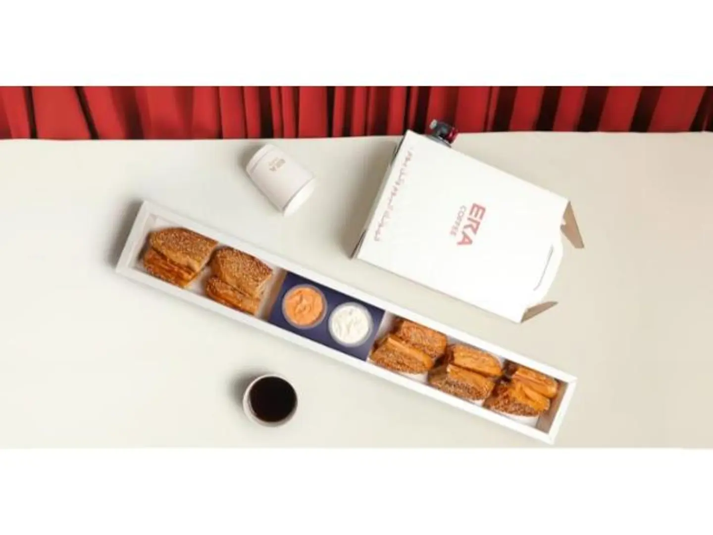 Sandwich Box With Coffee Of The Day Box