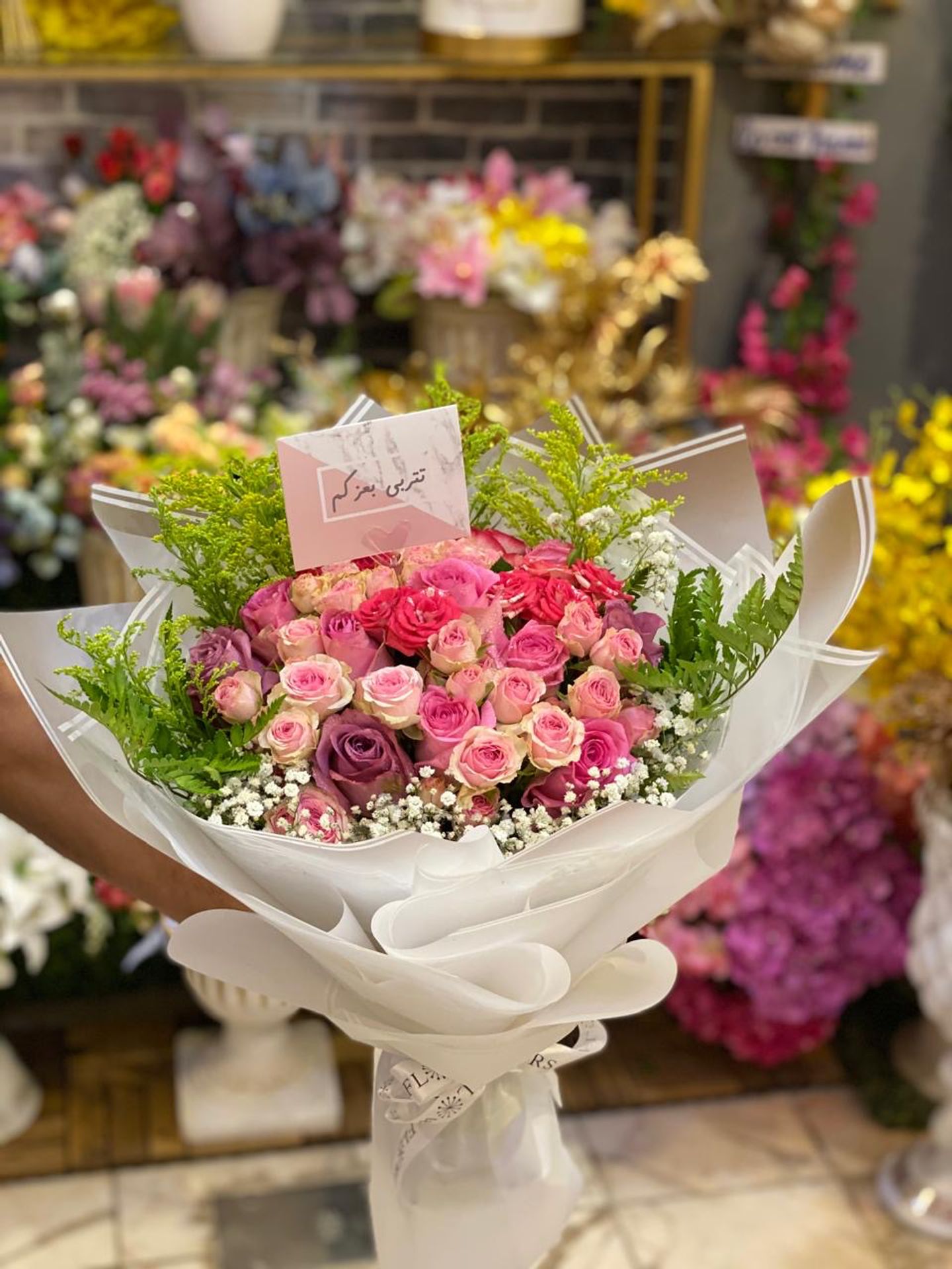 باقة البيبي روز