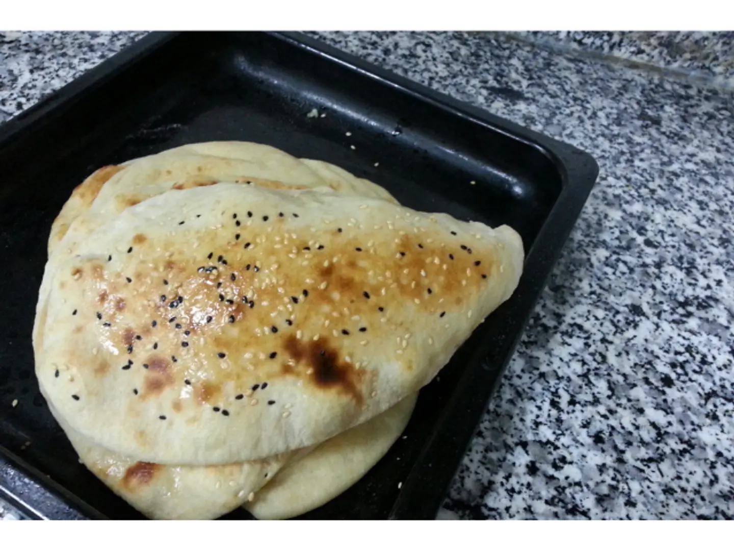 Buttered Naan Bread
