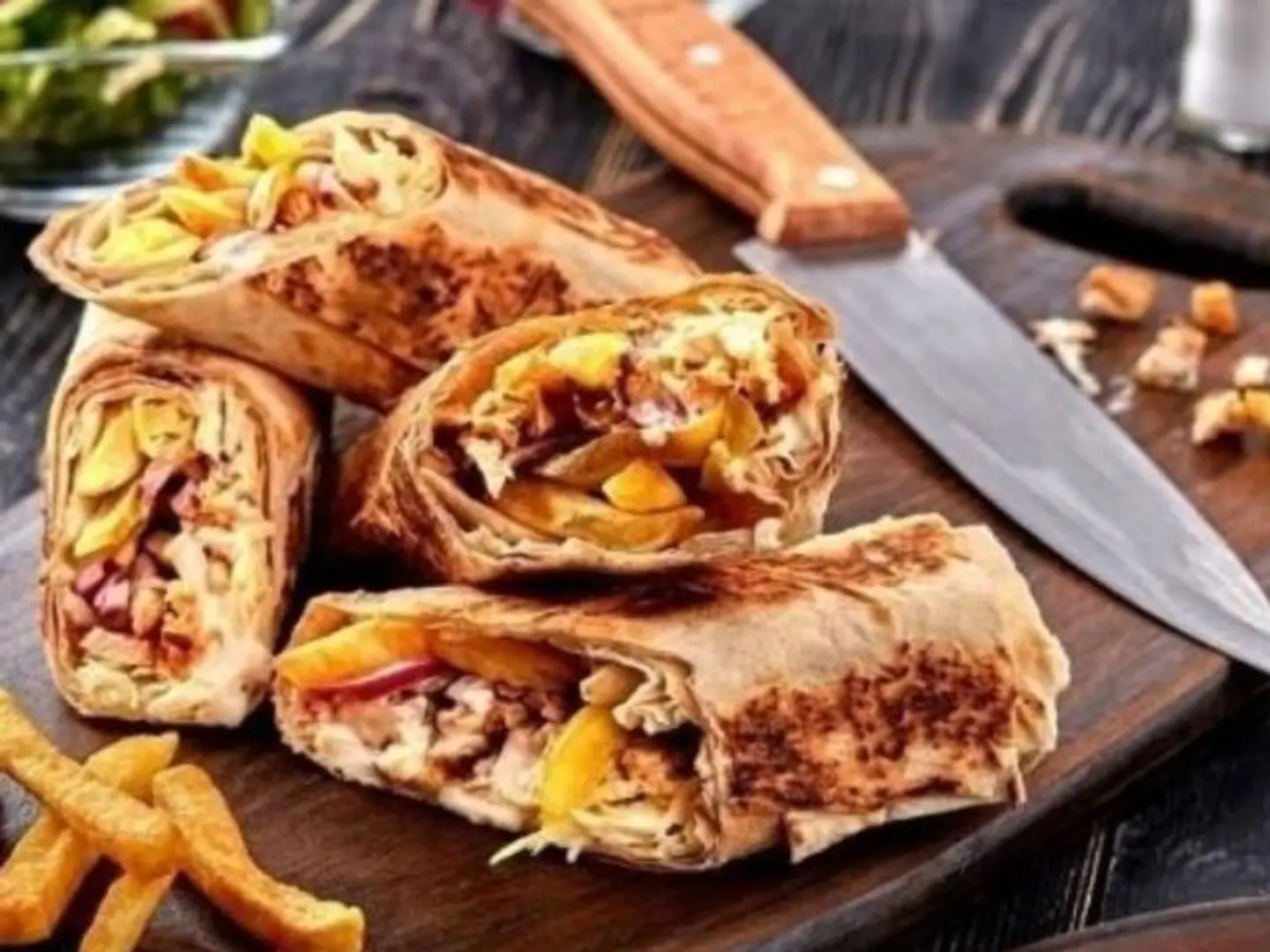 Large Arabic Chicken Shawarma Platter