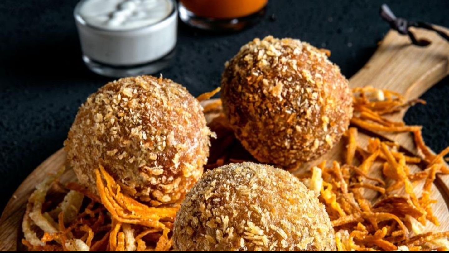 Crispy Smoked Brisket Balls