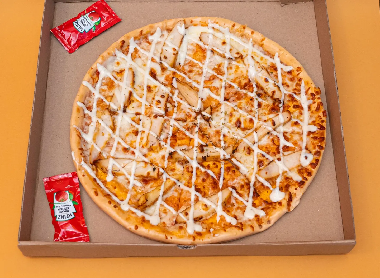 بيتزا دجاج رانش