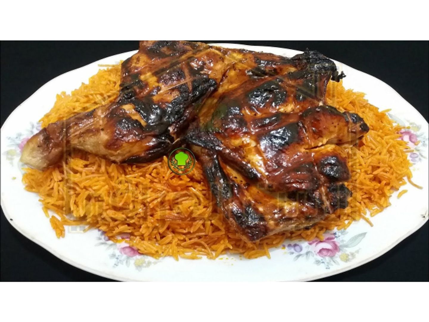 نص حبة على الفحم