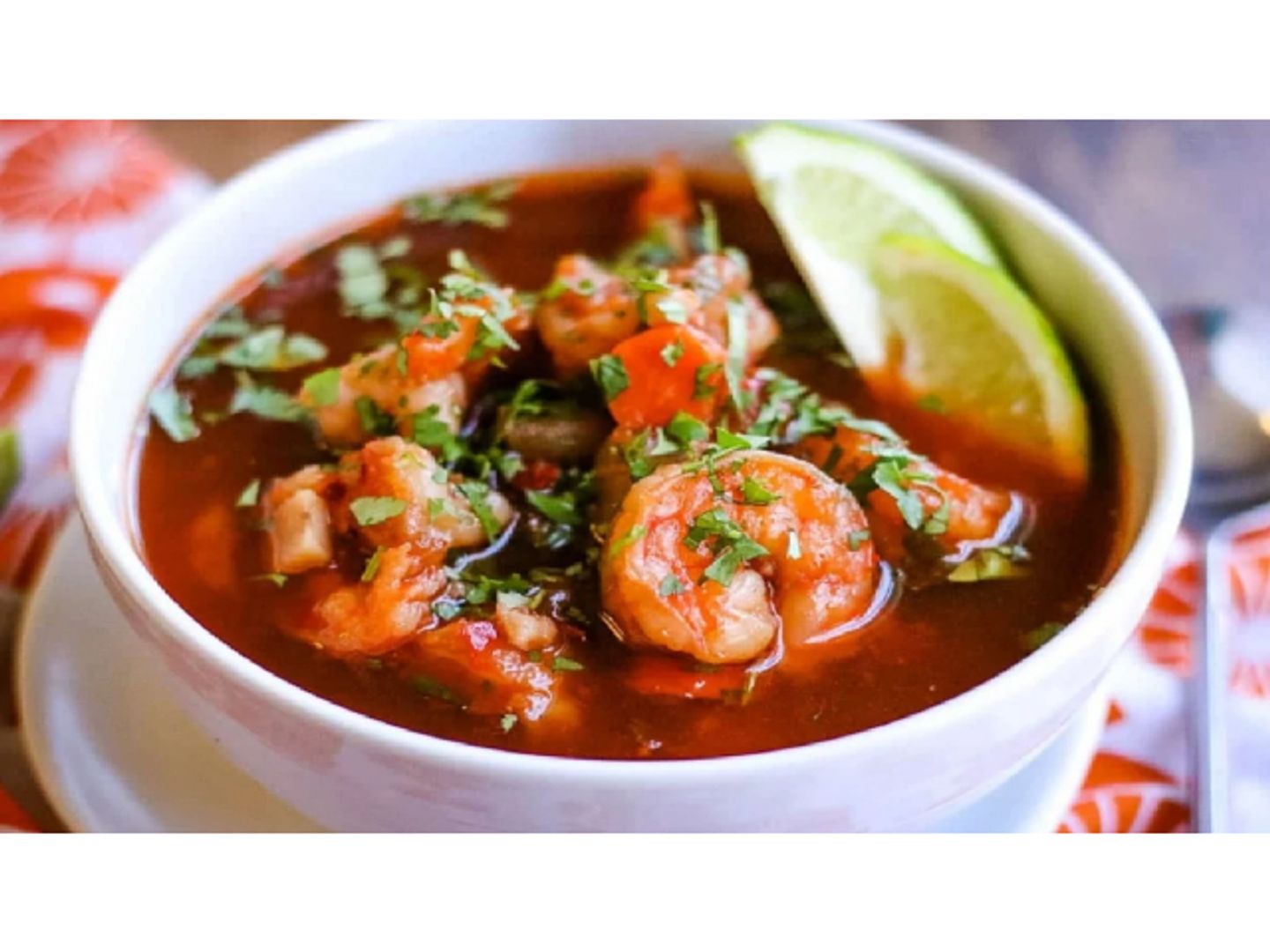 شوربة جمبري حارة