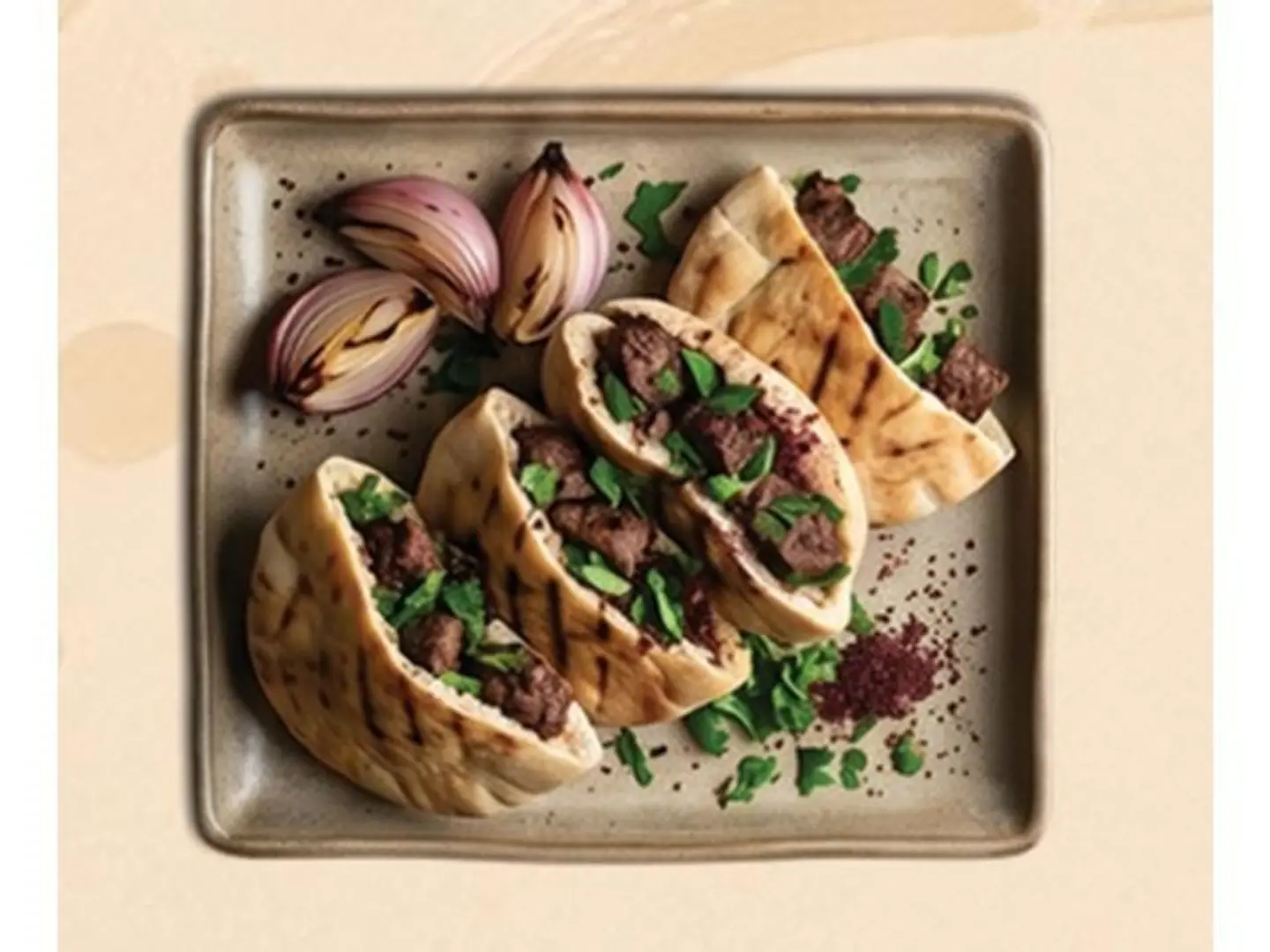Meat Kebab Sandwich