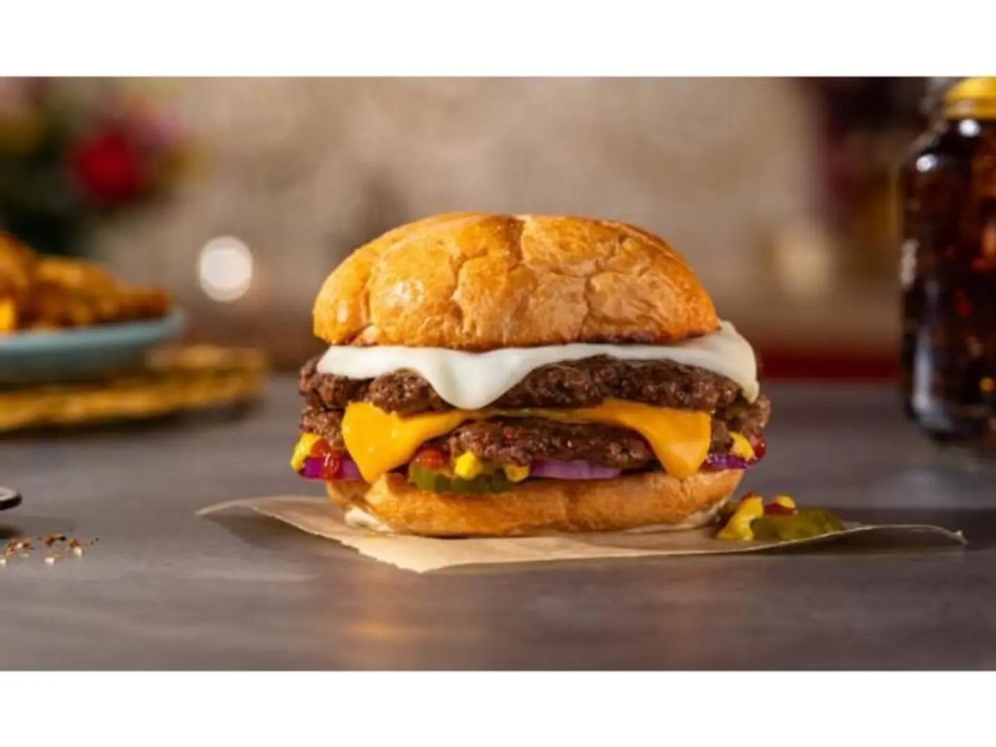 Cheddar Cheese Burger