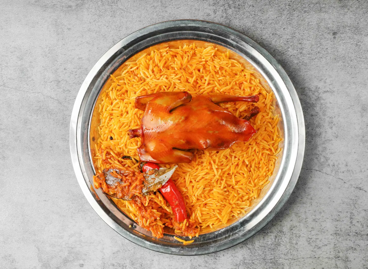 حبة حمام رز مندي