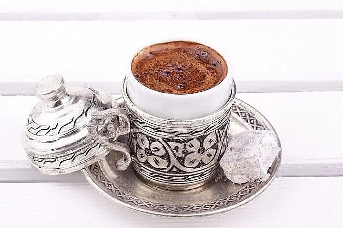 Turkish Coffee With Mastic Gum