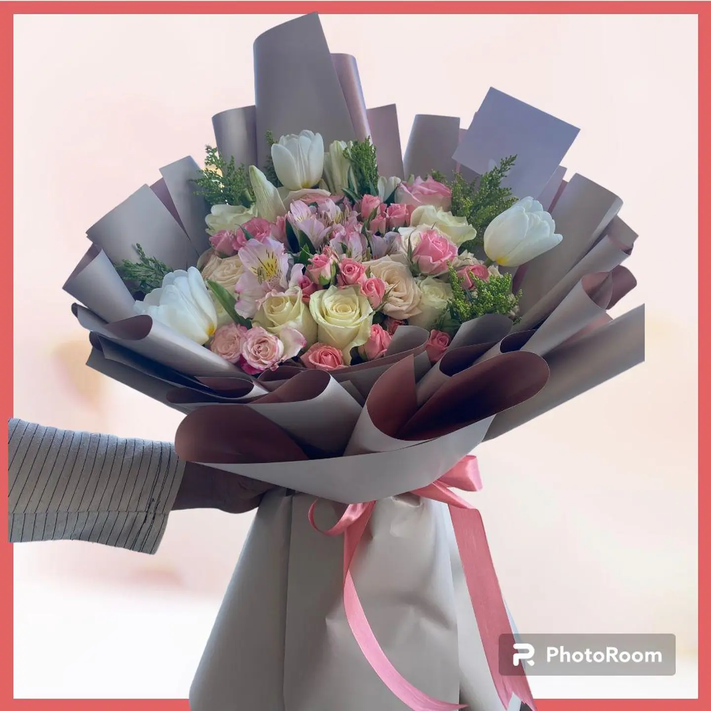 بوكيه ورد خزامى 1-1