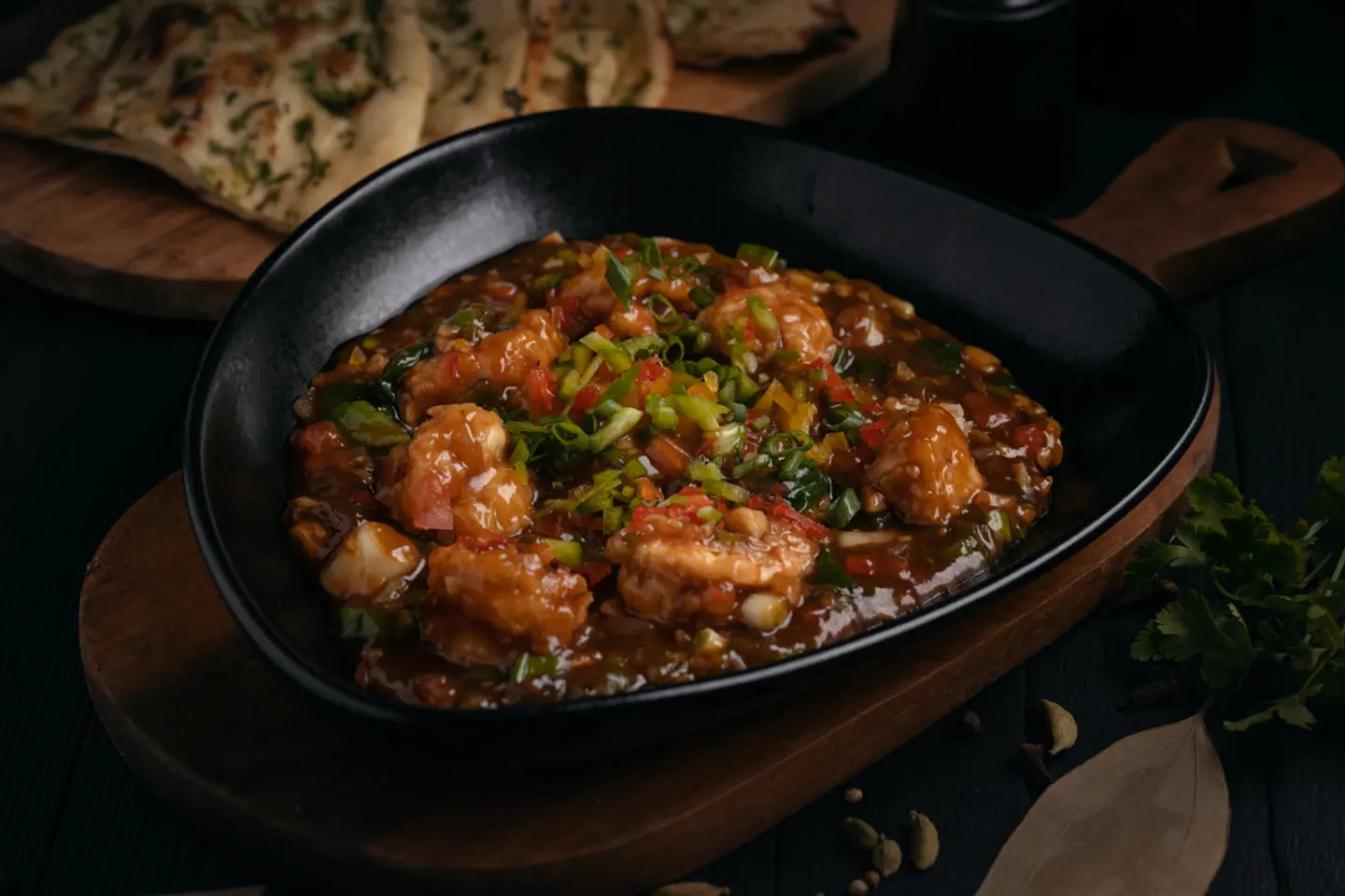 Shrimp Manchurian
