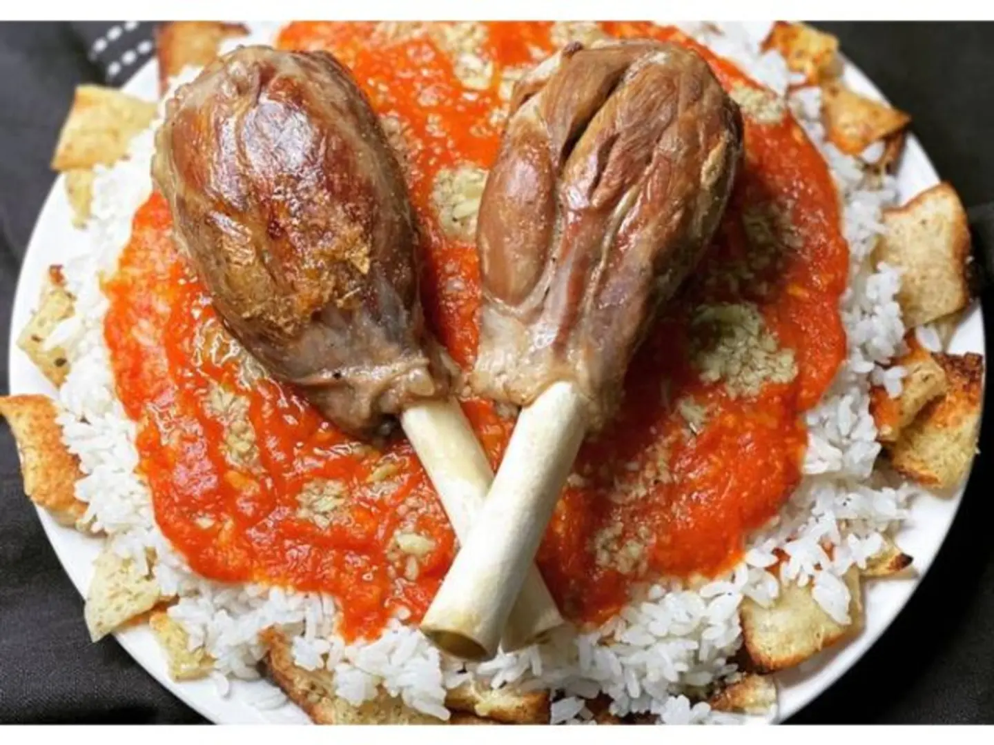Lamb Shank Meal