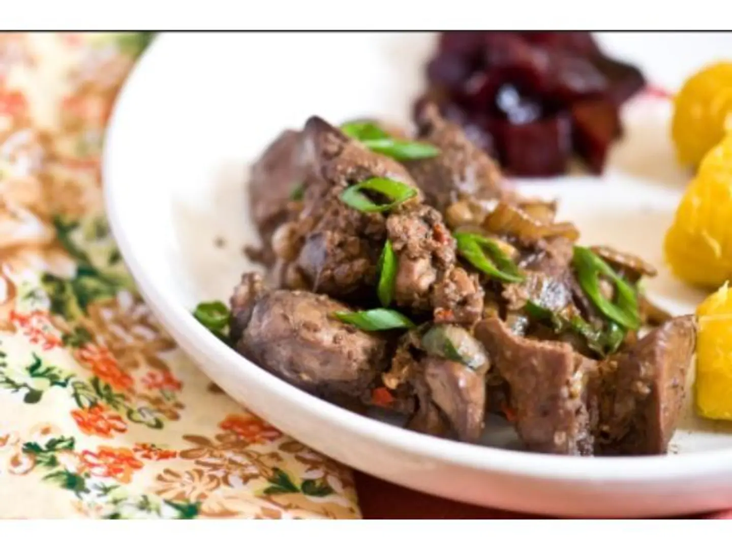 Chicken Liver With Molasses