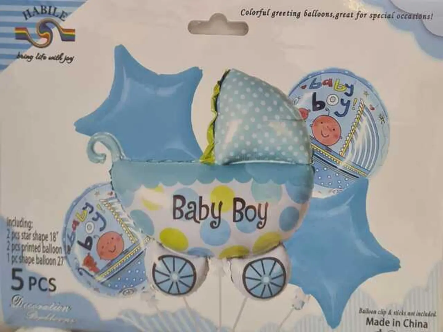 Baby Boy Balloon 1