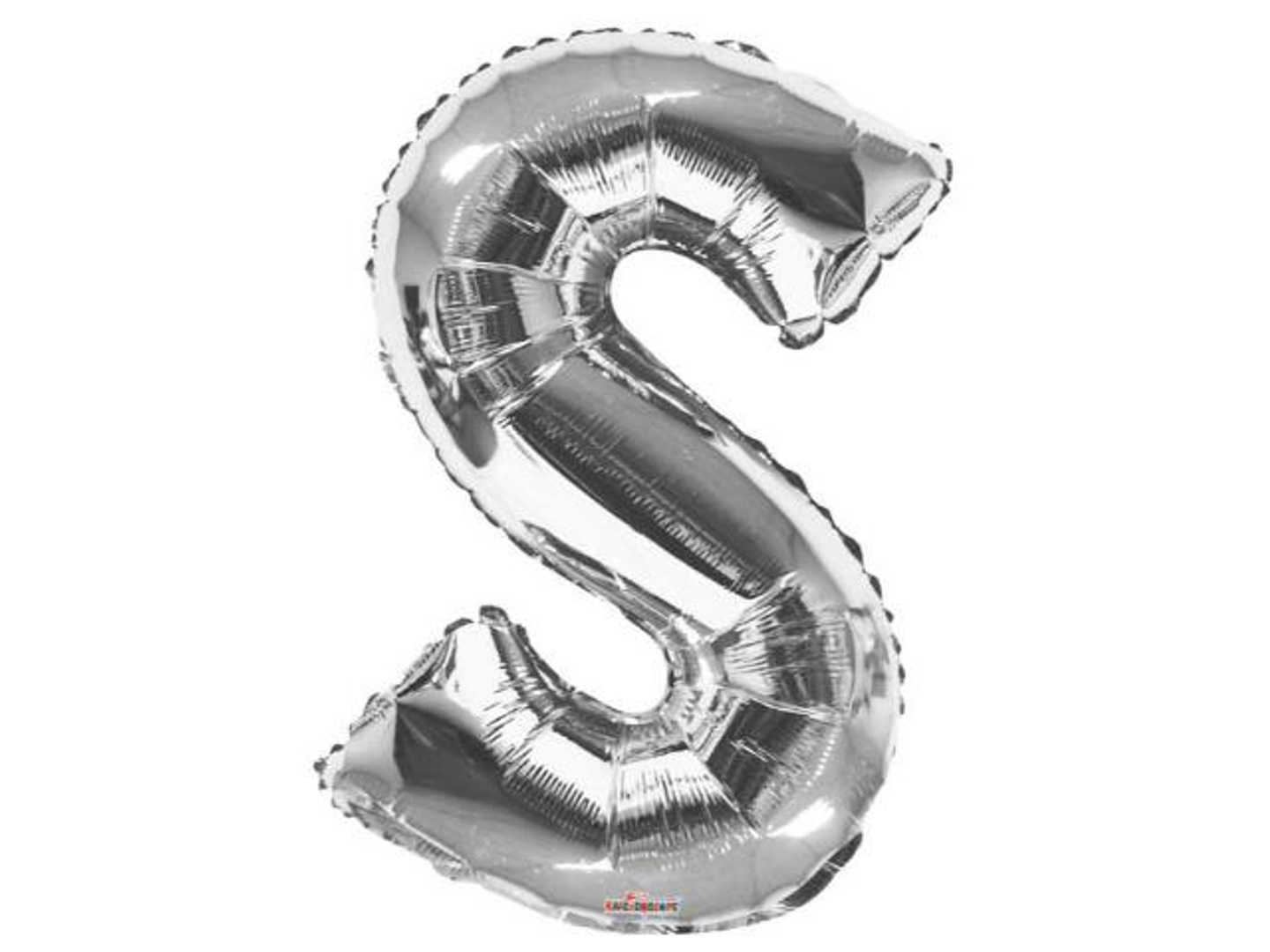 Helium S Balloon Silver