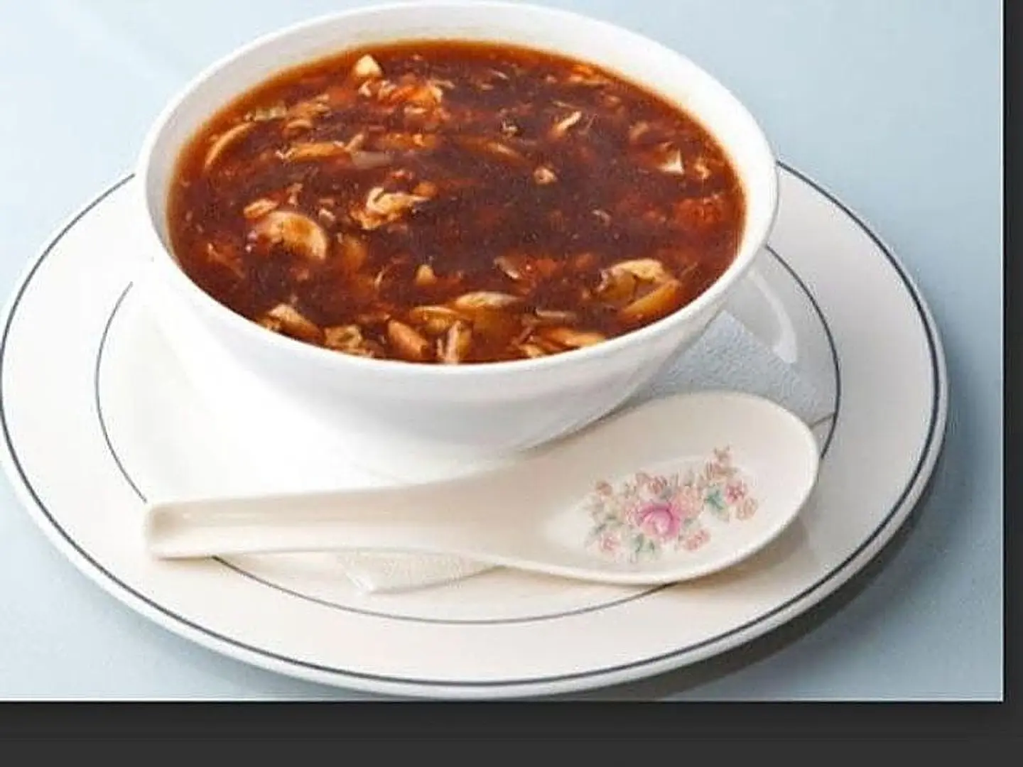 شوربة الدجاج المانشاو