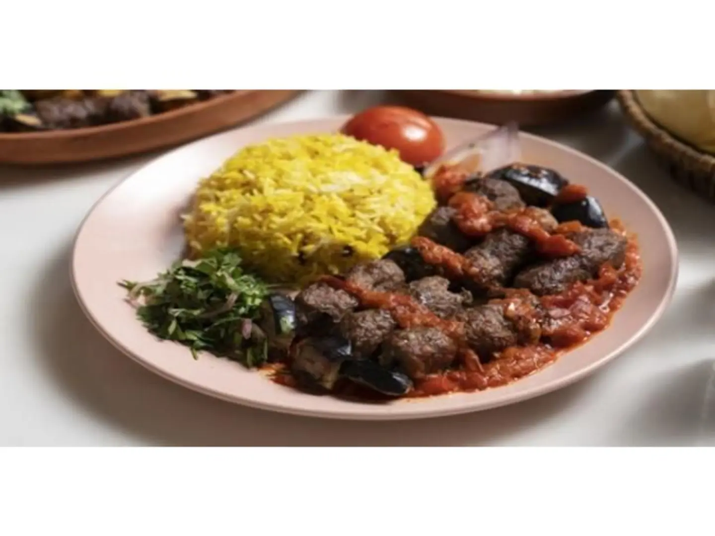 كباب الاورفلي مع الارز