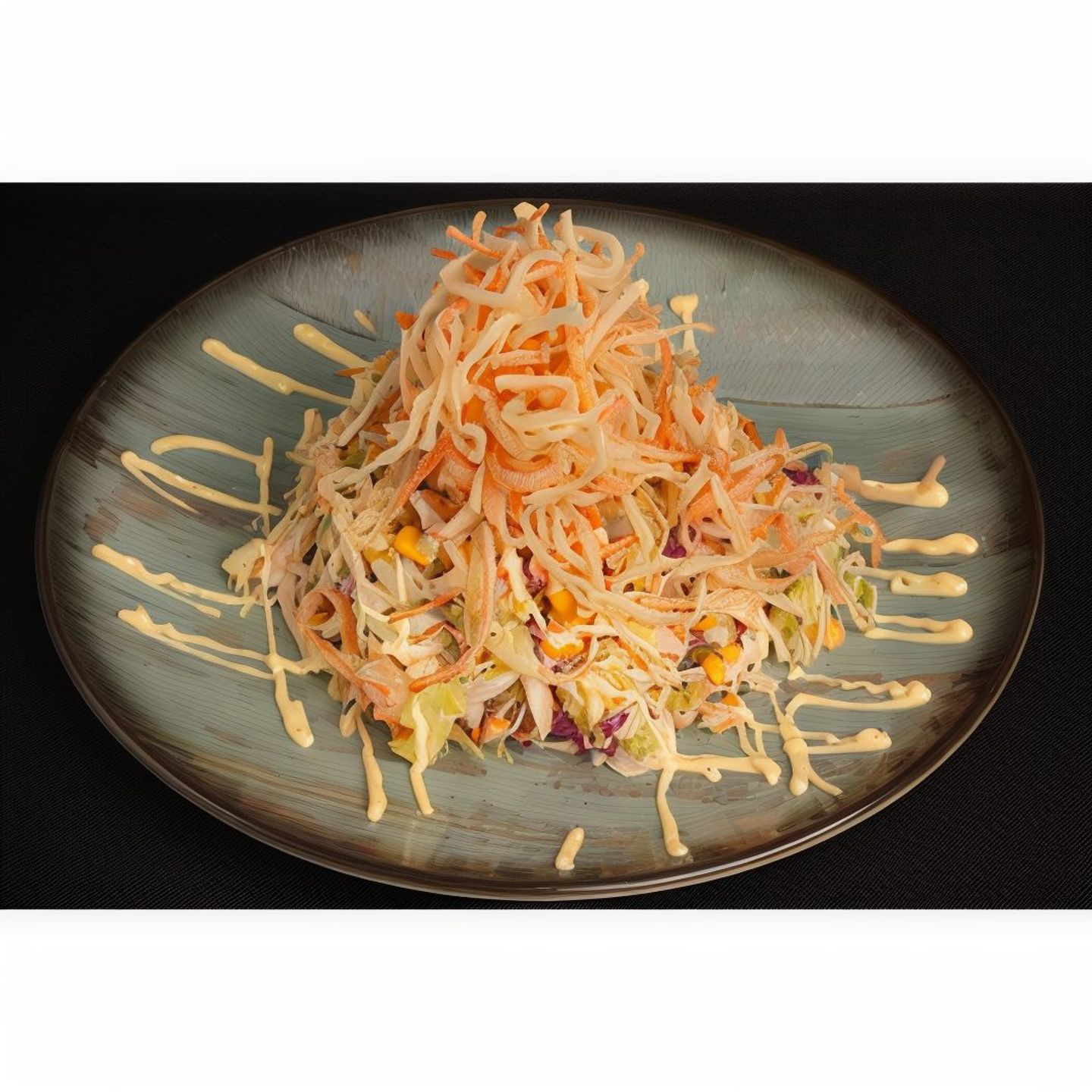 Fried Crabstick Salad