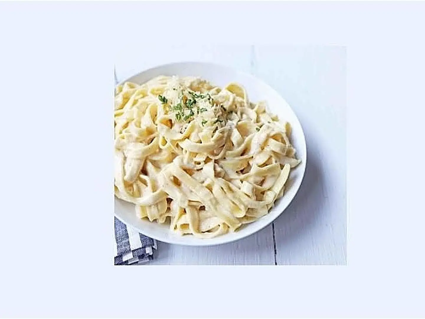 White Chicken Fettuccine