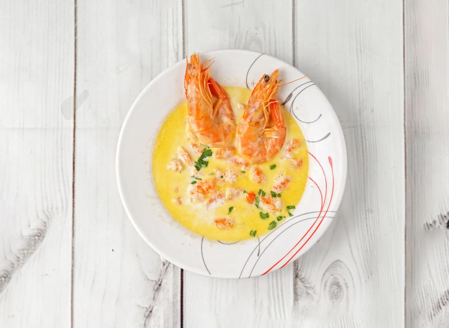 Shrimp Soup With Cream
