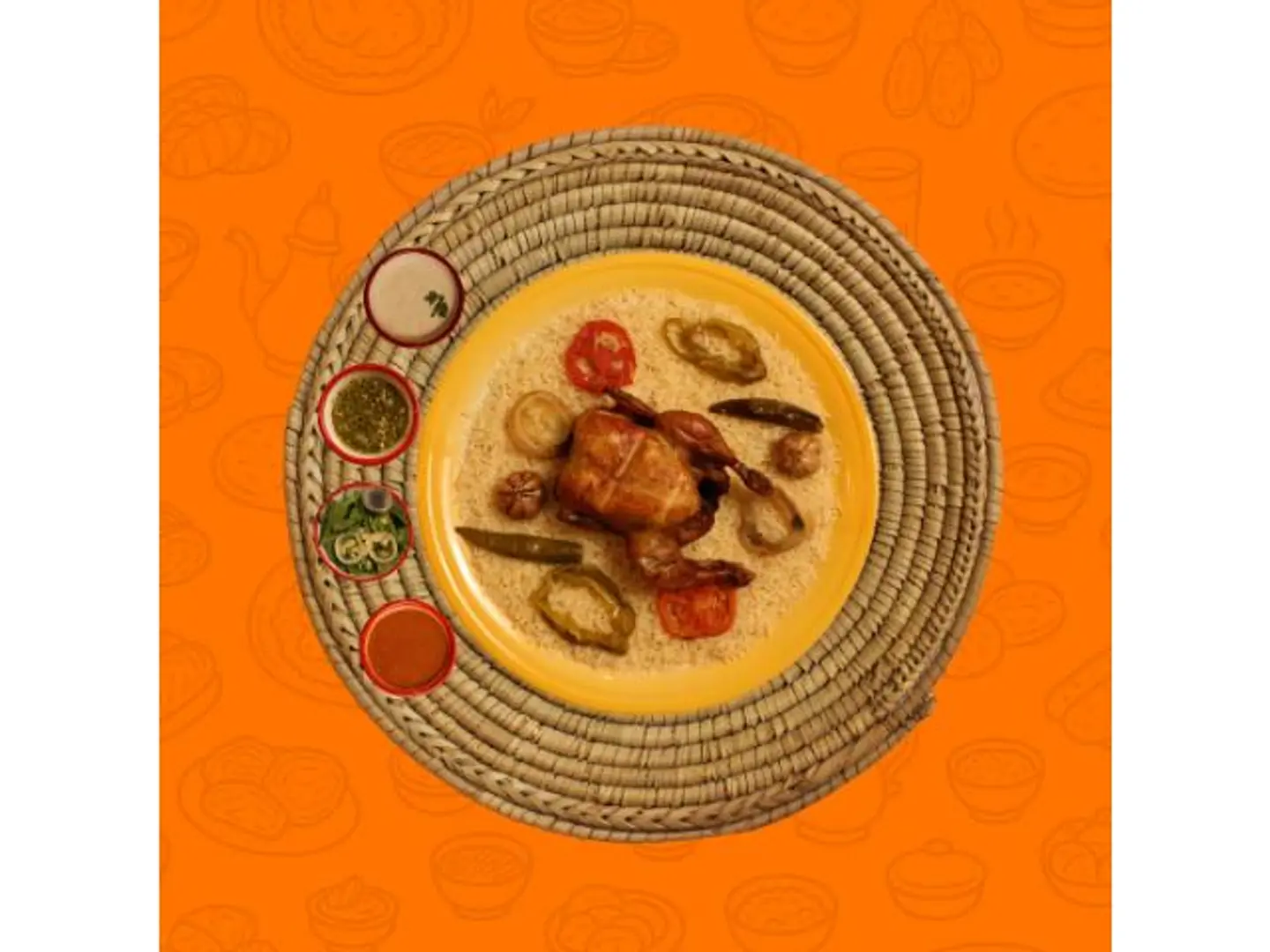 Hasawi Mandi - Whole Chicken