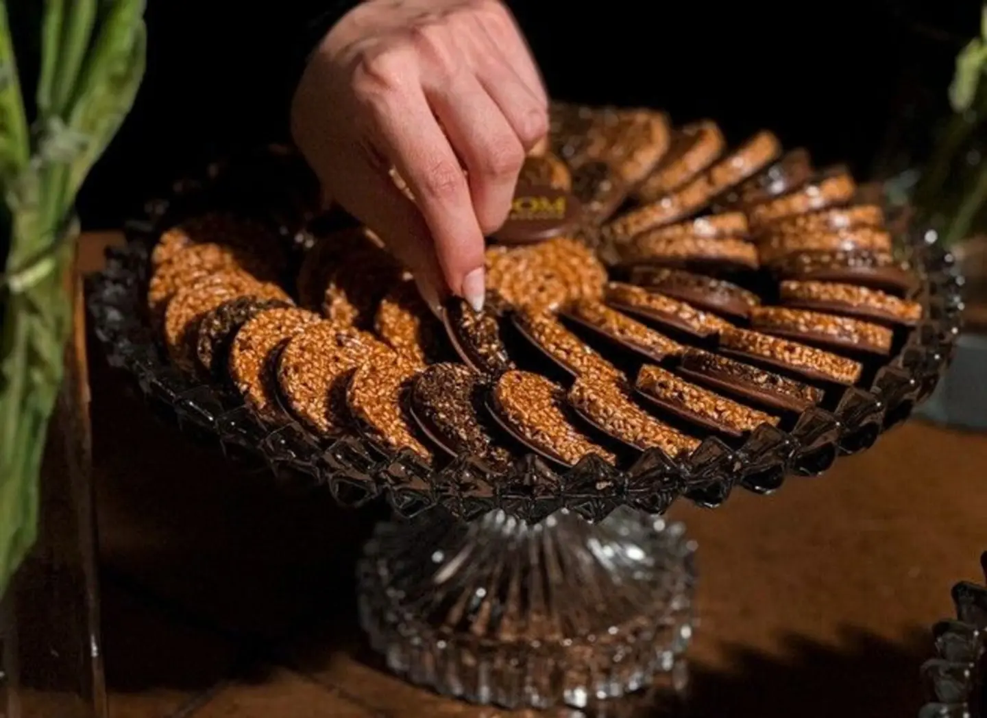 Crystal Caramelized Sesame And Caramelized Zaatar