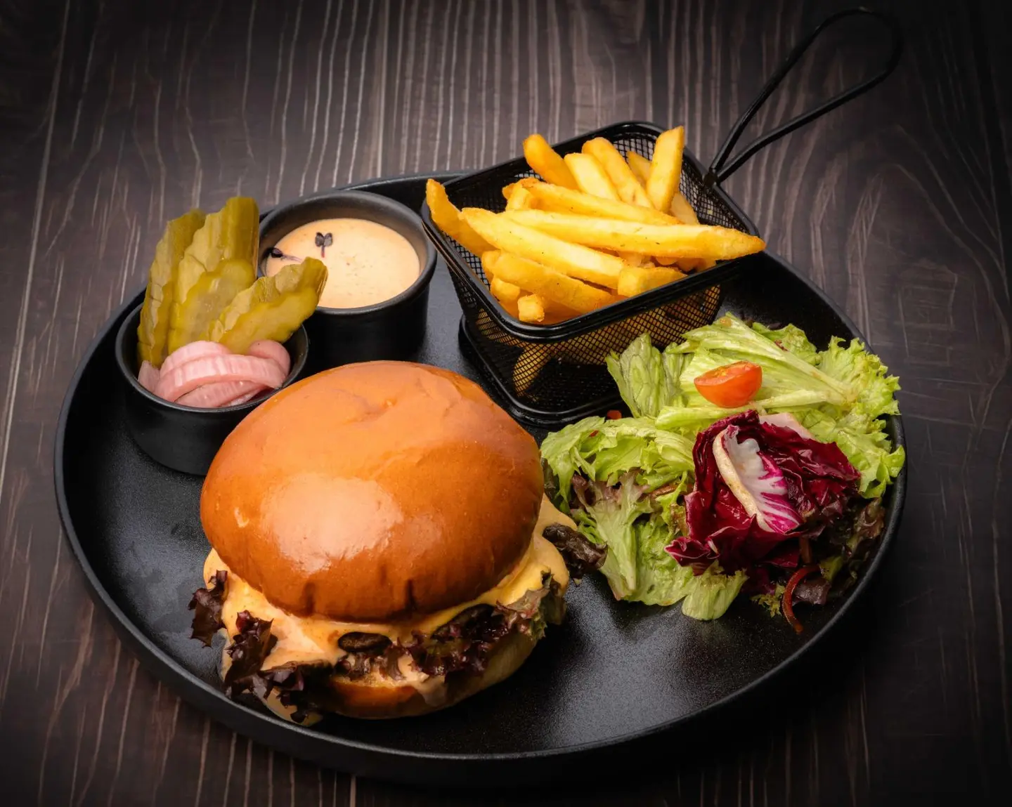 Gravity Burger Meal