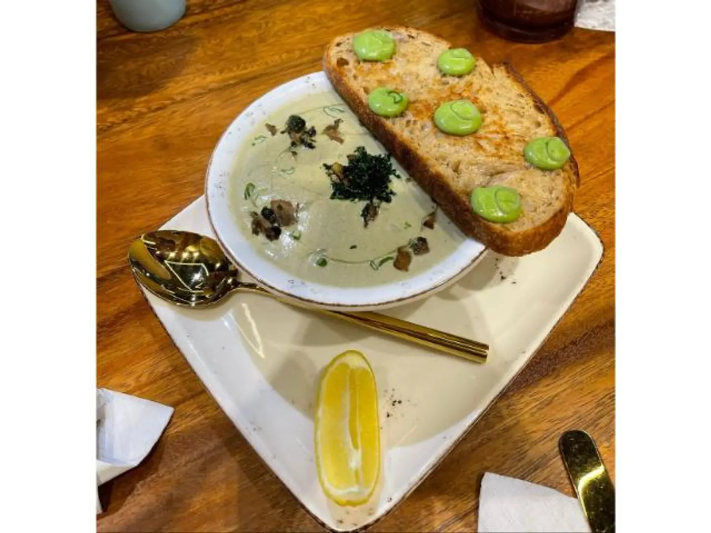 Truffle Mushroom Soup