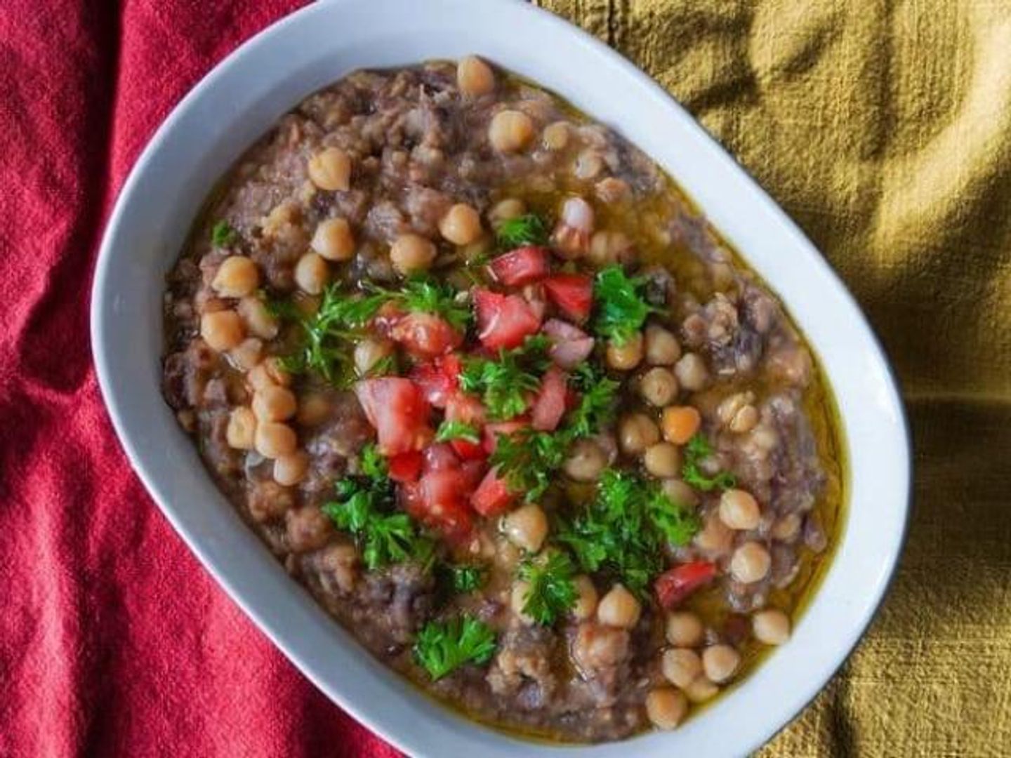 صحن مسبحة فول