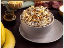 معصوب قشطة وموز وعسل