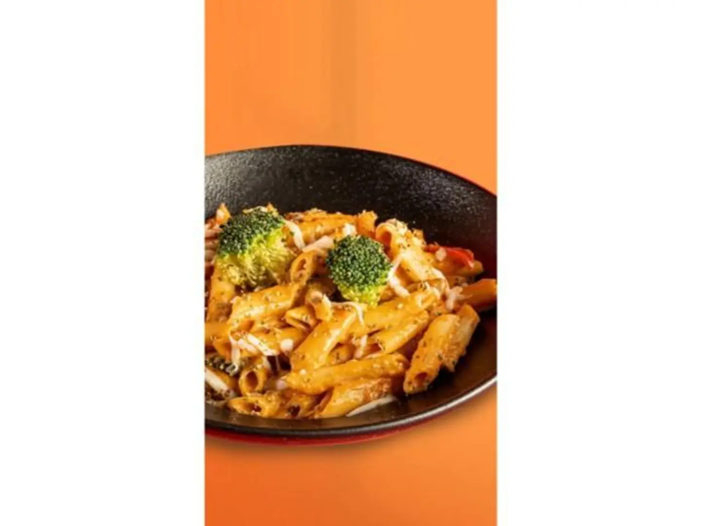 Pink Pasta With Vegetables